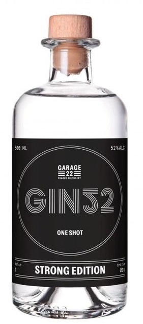 Garage 22 Gin52 52% 0,5 l LE (holá láhev)