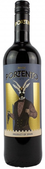 Portento Merlot, 0,75l (holá lahev)