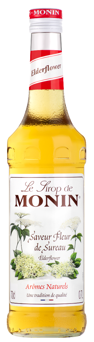 Monin Bezinkový/Elderflower sirup, 0,7l (holá lahev)