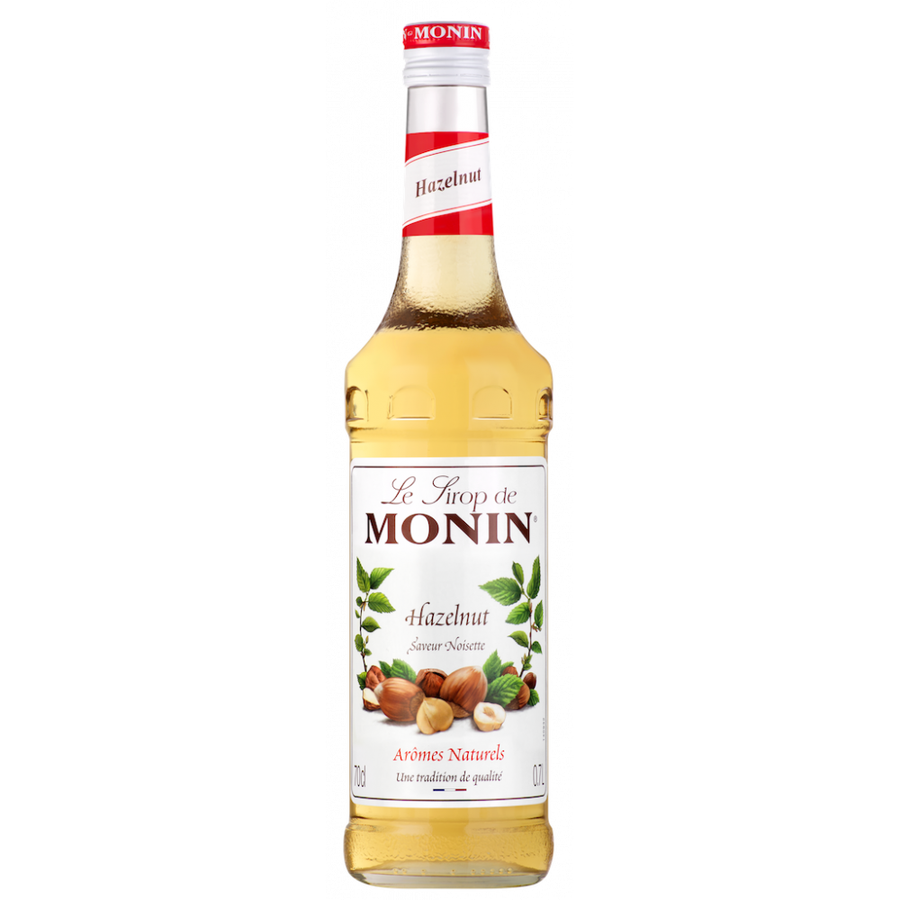 Monin Lískový oříšek/Hazelnut sirup, 0,7l (holá lahev)