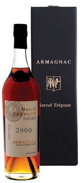 Armagnac Marcel Trépout, Vintage 2000, 40%, 0,7l (karton)
