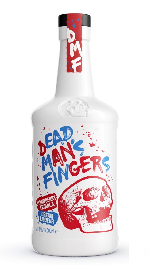 Dead Man's Fingers Strawberry Tequila Cream Liqueur 17% 0,7l