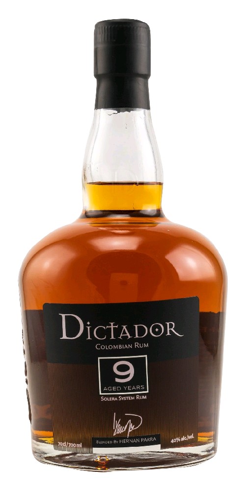 Destileria Colombiana Dictador 9 YO, 40%, 0,7l