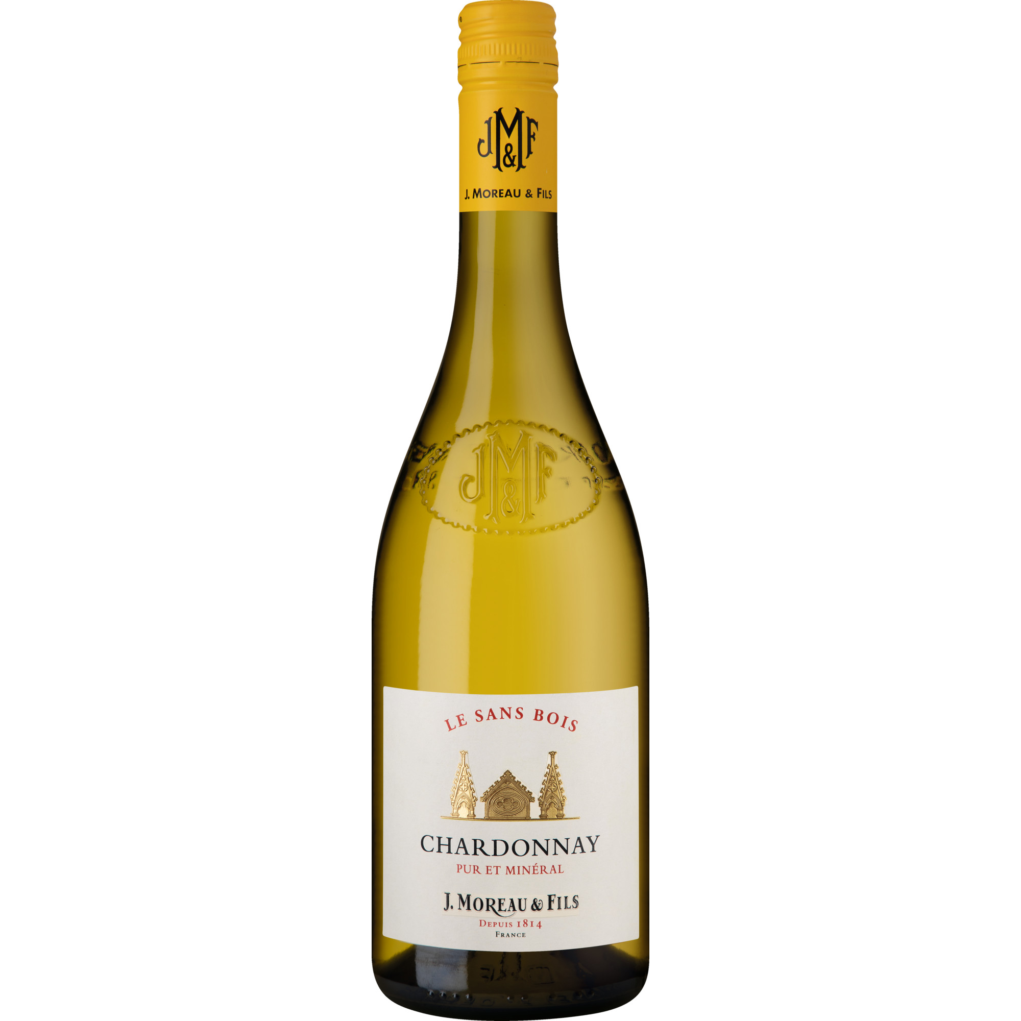 Chardonnay 2022 Vin de Pays d´ Oc - J. Moreau & Fils, 0,75l