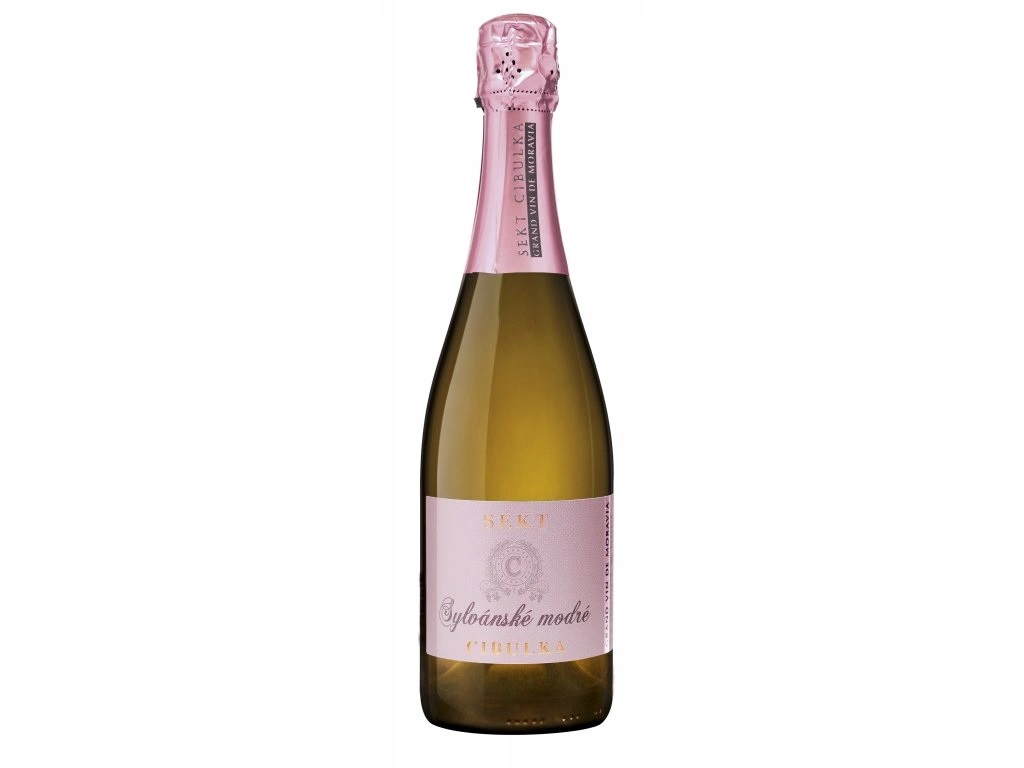 Sekt Sylván Modrý, Brut Nature Cibulka, 0,75l (holá lahev)