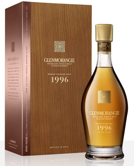 Glenmorangie Grand Vintage Malt 1996 (0,7l) v luxusní dřevěné krabičce