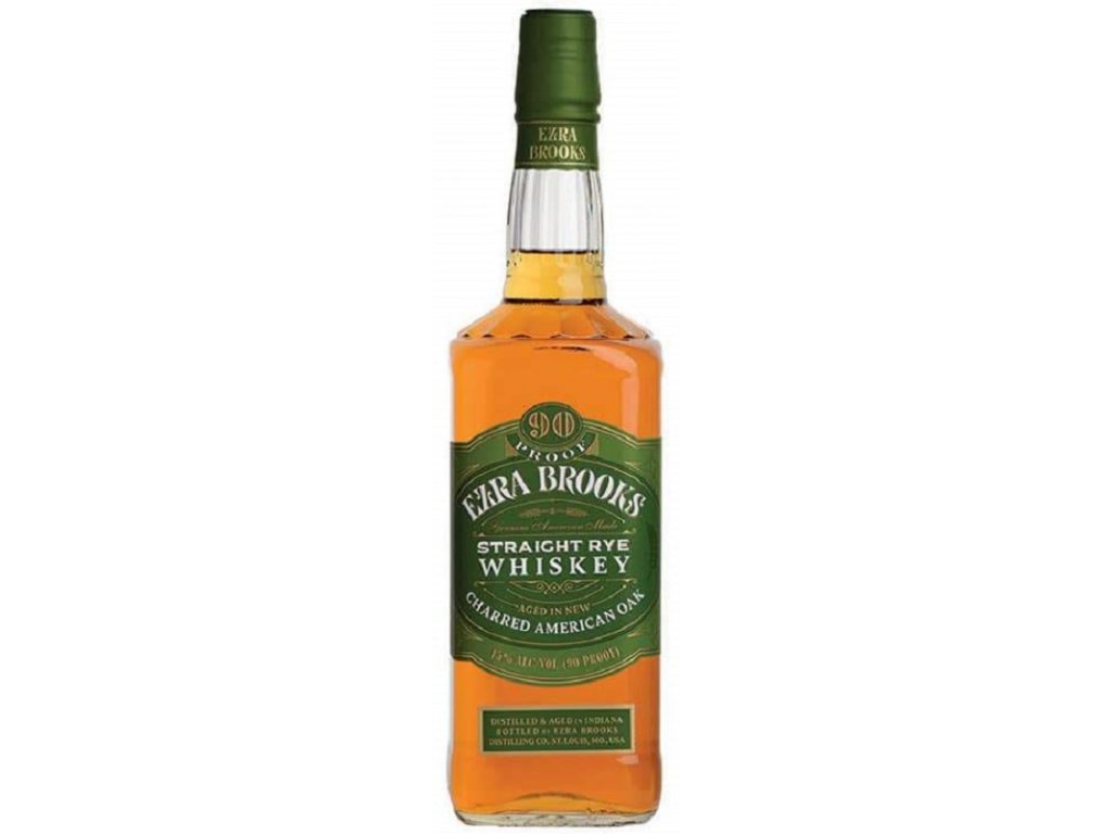 Ezra Brooks Straight Rye Whiskey, 45%, 0,7l