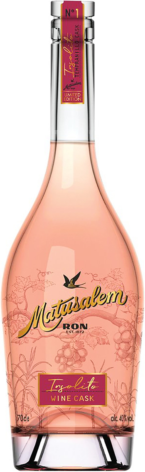 Matusalem Insolito Wine Cask 40% 0,7 l (holá láhev)