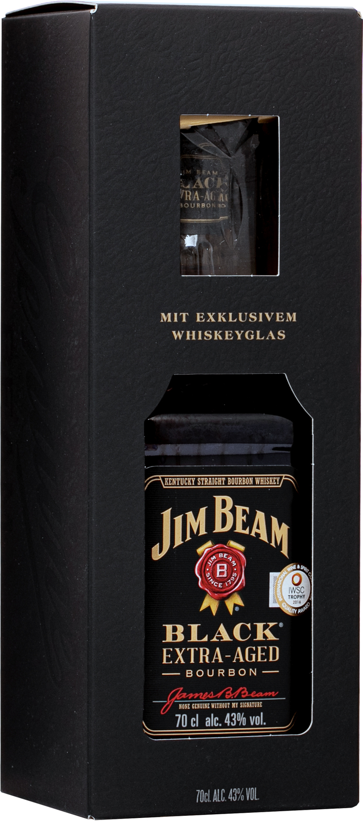 Jim Beam Black 0,7 L 43% dárkové balení