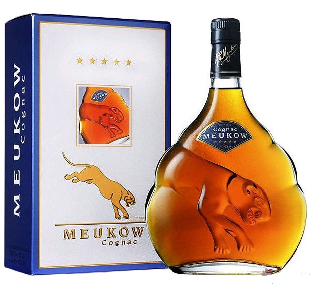 Meukow 5 Stars Cognac AOC, 40%, 0,7l