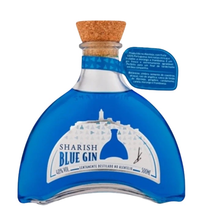 Sharish Blue Gin 0,5l 40%