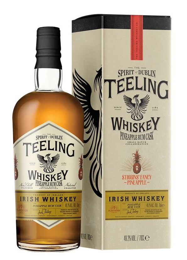 Teeling Distillery Teeling Small Batch Plantation Pineapple Rum Cask, 49,2%, 0,7l