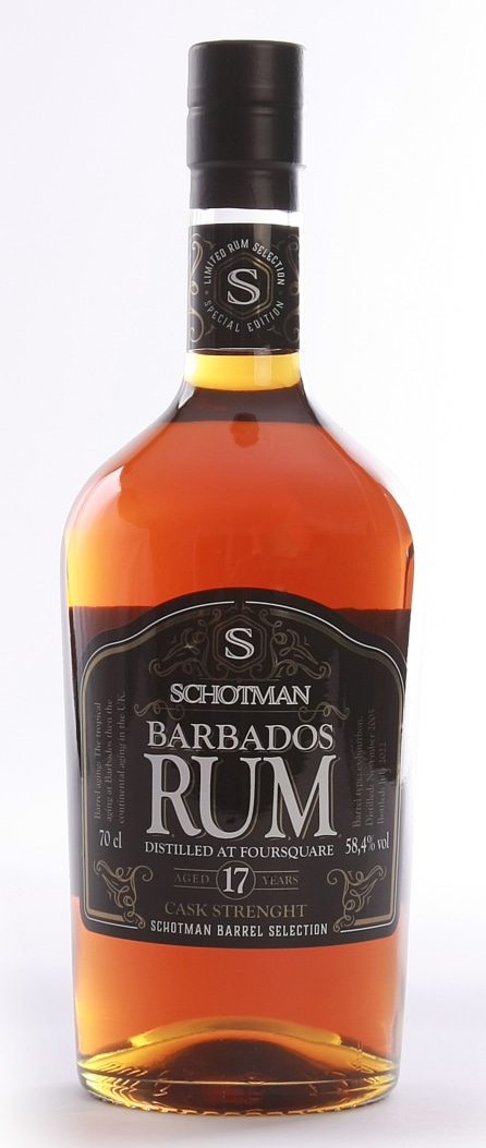 Schotman Single Cask Foursquare Rum 17y 2005 58,4% LE 0,7 l (holá láhev)