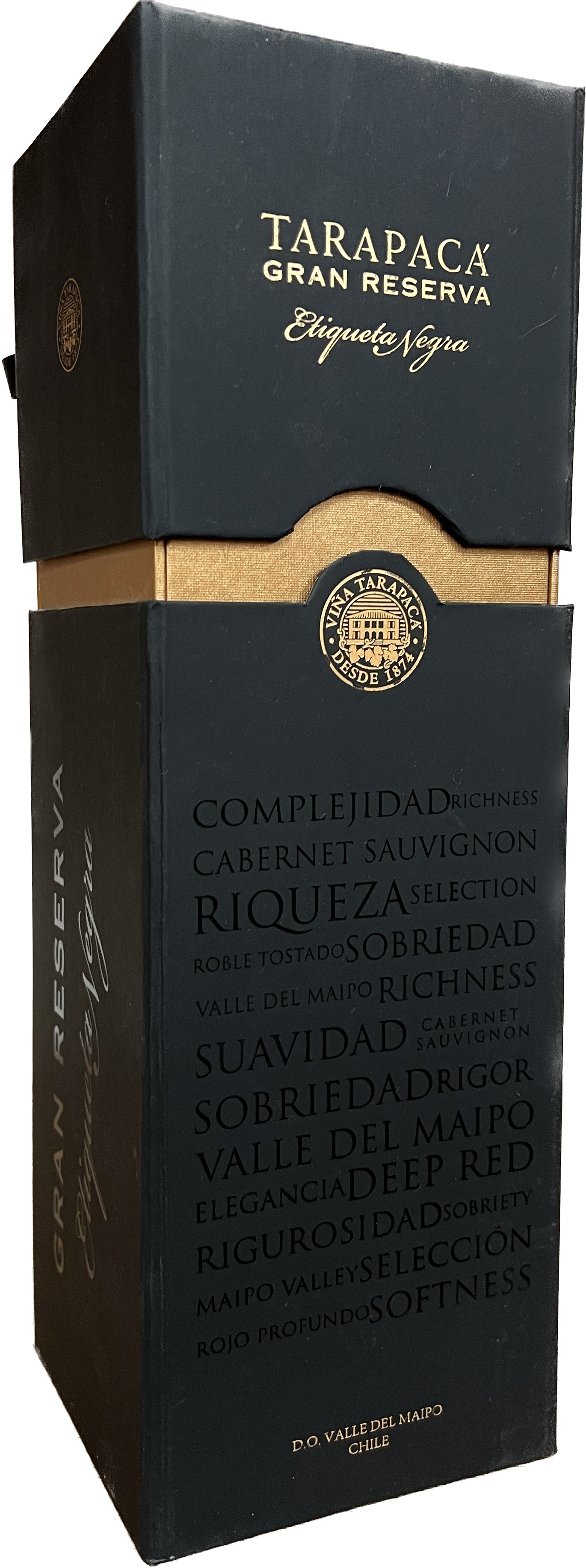 Vinařství Viňa Tarapacá Dárková krabička Tarapacá Black Label - 1 lahev