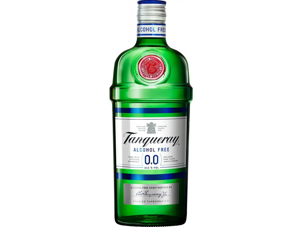 Gin Tanqueray Alcohol Free 0,7l 0% (holá láhev)