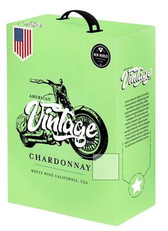 American Vintage Chardonnay American Vintage, bag in box, 3l