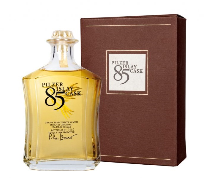 Grappa 85 Pilzer Islay Cask 43% 0,7l