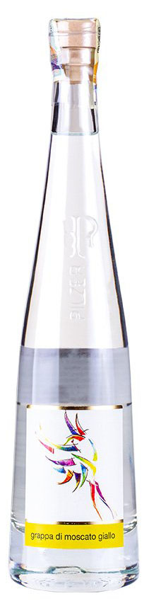 Bruno Pilzer Grappa di Moscato Giallo, 43%, 0,2l