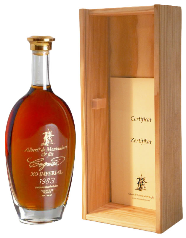 Albert de Montaubert Cognac 1983 XO Imperial, 45%, 0,7l
