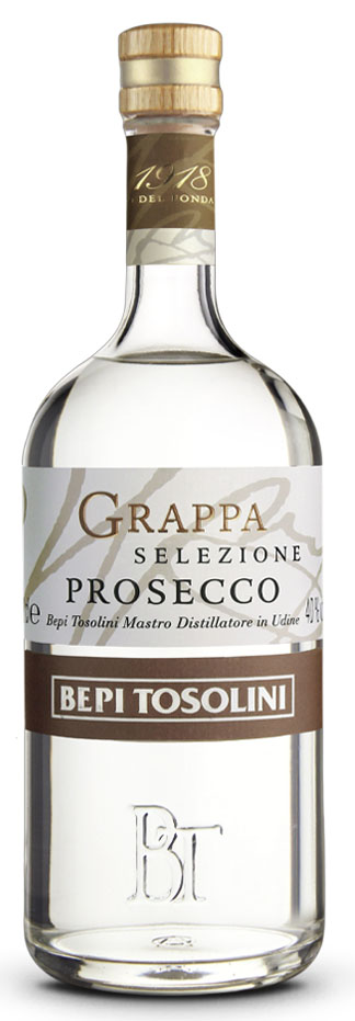 Bepi Tosolini Grappa di Prosecco, 40%, 0,7l (holá lahev)