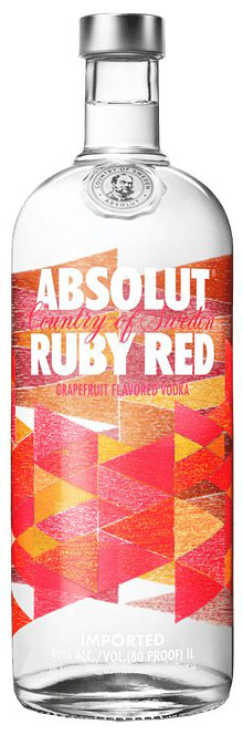 Absolut Ruby Red 40 % 1 l