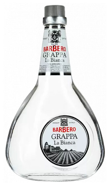 Barbero Grappa la Bianca 40% 0,7 l (holá láhev)