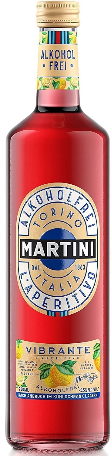 Martini Vibrante Alcohol free, 0%, 0,75l