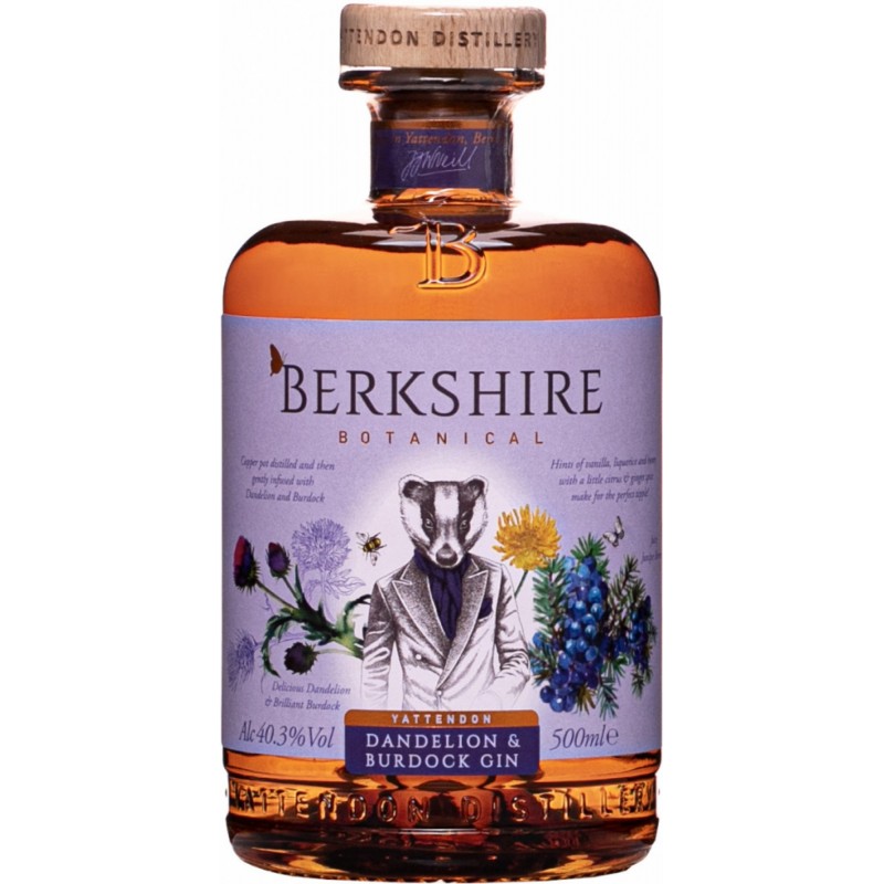 Berkshire Botanical Dandelion & Burdock Gin 40,3% 0,5l