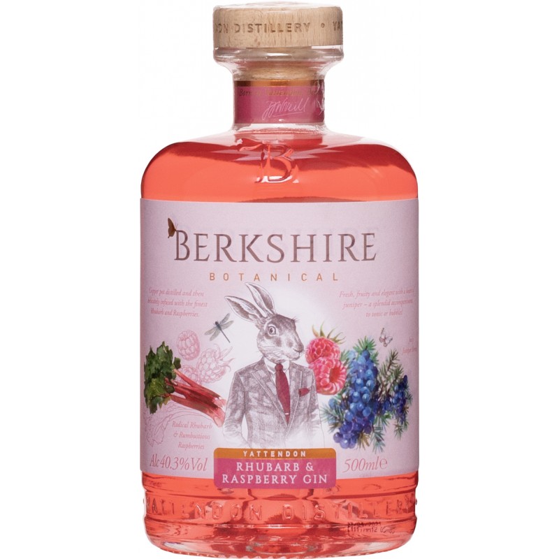 Berkshire Botanical Rhubarb & Raspberry Gin 40,3% 0,5l