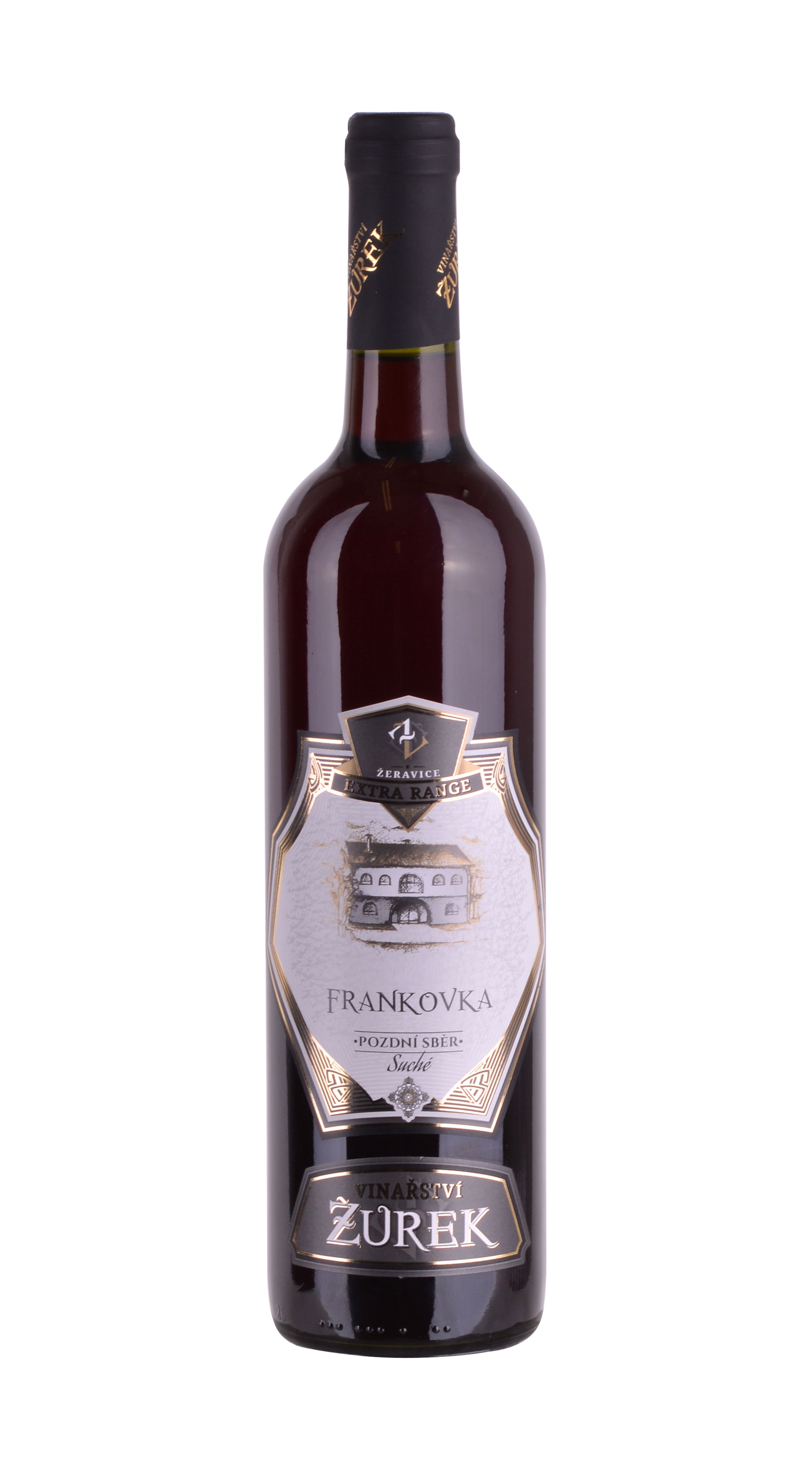 Frankovka, 2021, Extra Range, pozdní sběr, suché, Žůrek, 0,75l