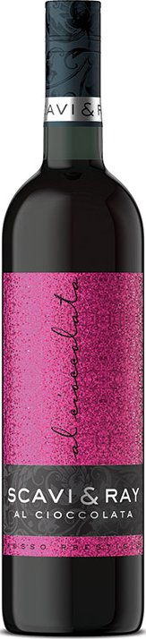 Scavi & Ray Rosso Al Cioccolata 10,5% 0,75 l (holá láhev)