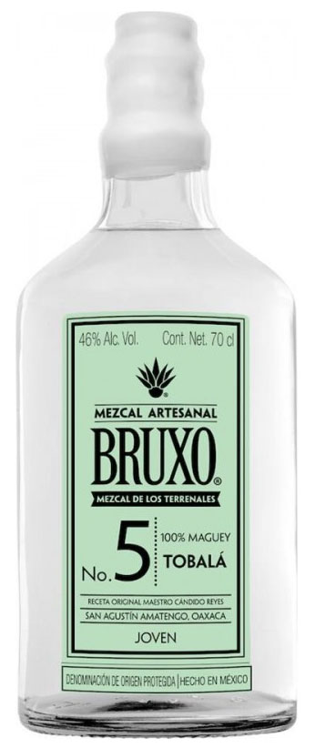 Bruxo no.5 „ Tobalá ” Joven Mexican mezcal 46% vol. 0.70 l