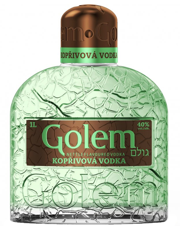 Golem Kopřivová vodka 40% 1l (holá láhev)