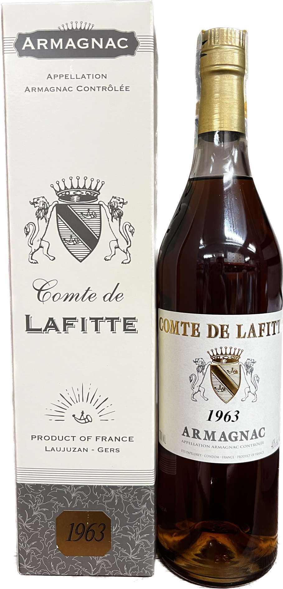 Armagnac Comte de Lafitte Vintage 1963, 40%, 0,7l