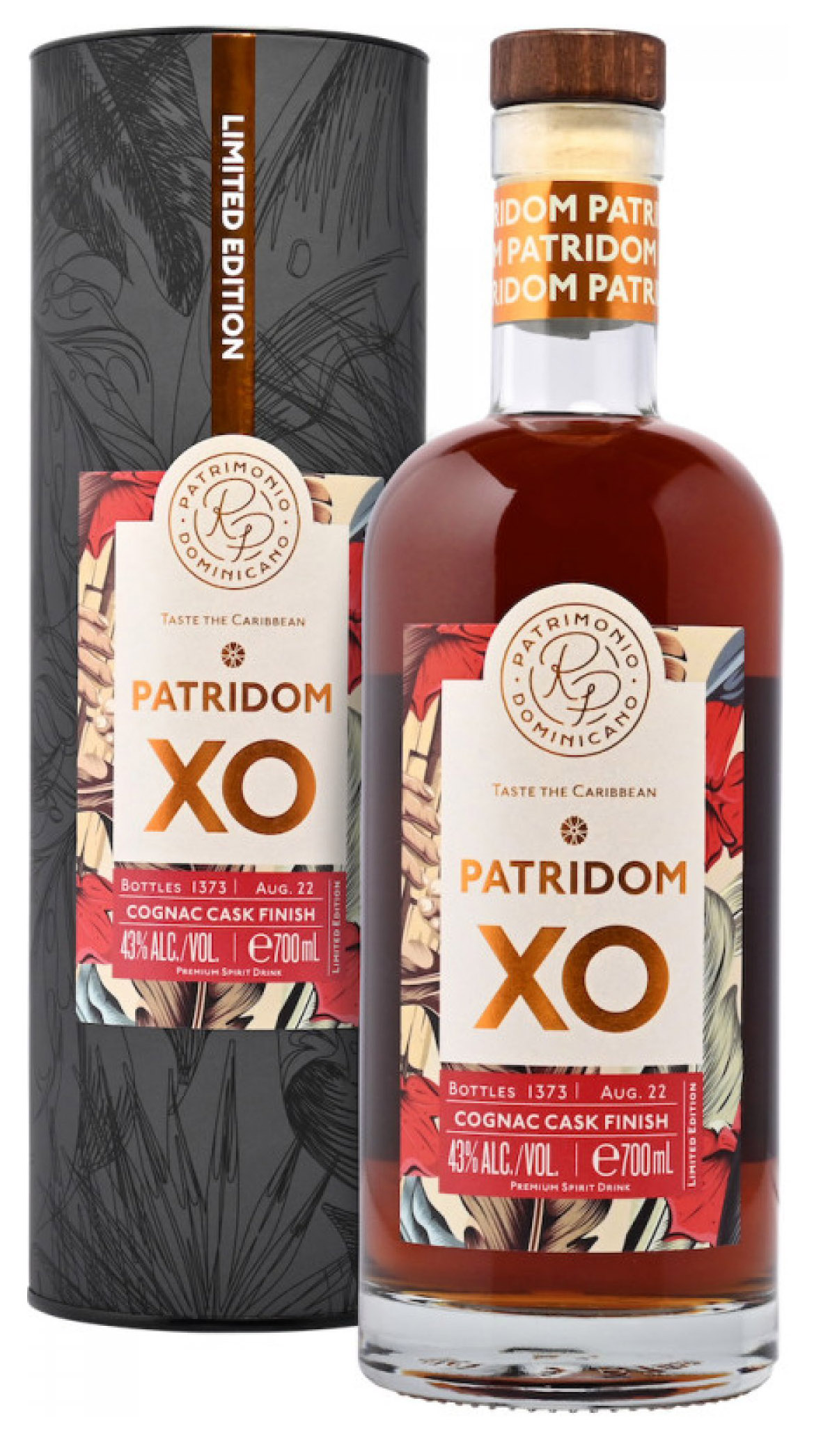 Patridom XO Cognac Cask Finish 0,7 l 43%