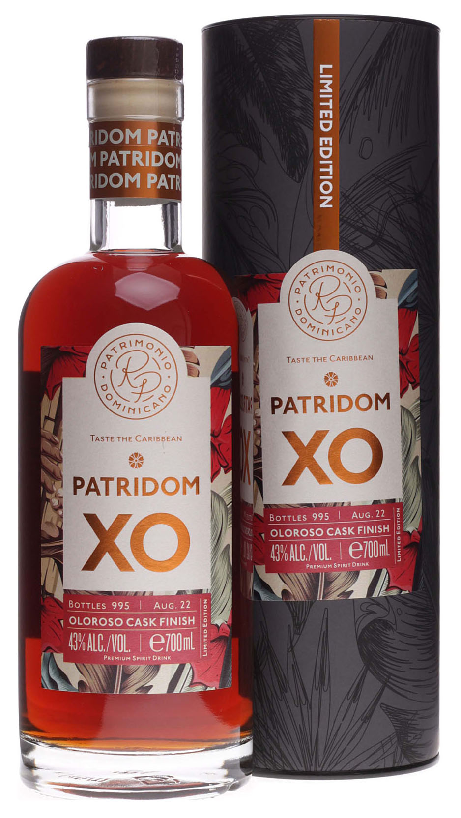 Patridom XO Oloroso Cask Finish 0,7 l 43%