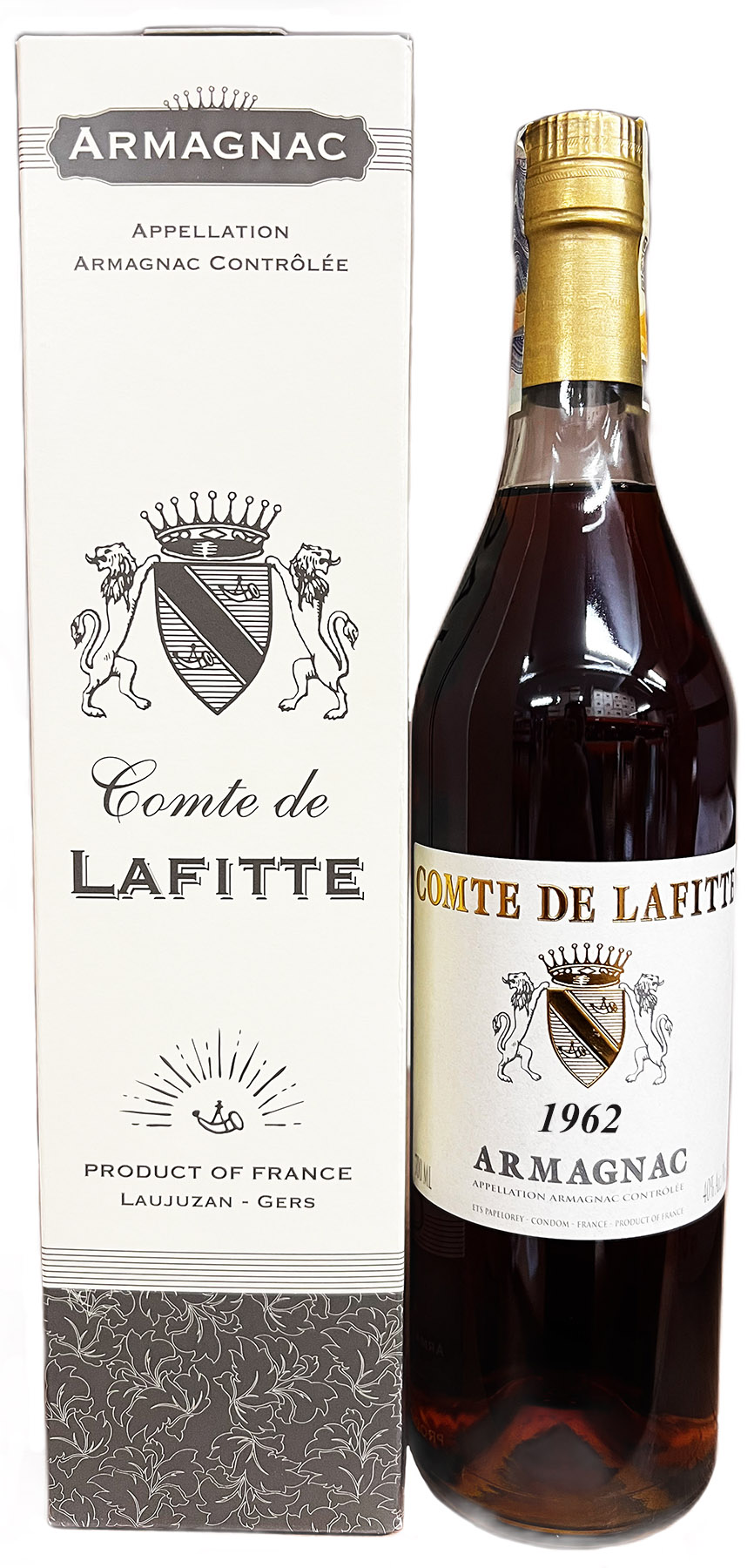 Armagnac Comte de Lafitte Vintage 1962, 40%, 0,7l