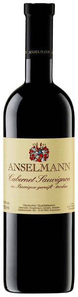 Vinařství Anselmann Cabernet Sauvignon Barrique 2018 - Anselmann, 0,75 l