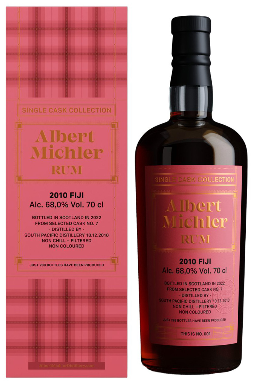 Albert Michler Albert Michlers Single Cask Fiji 2010 68% 0,7 l (karton)