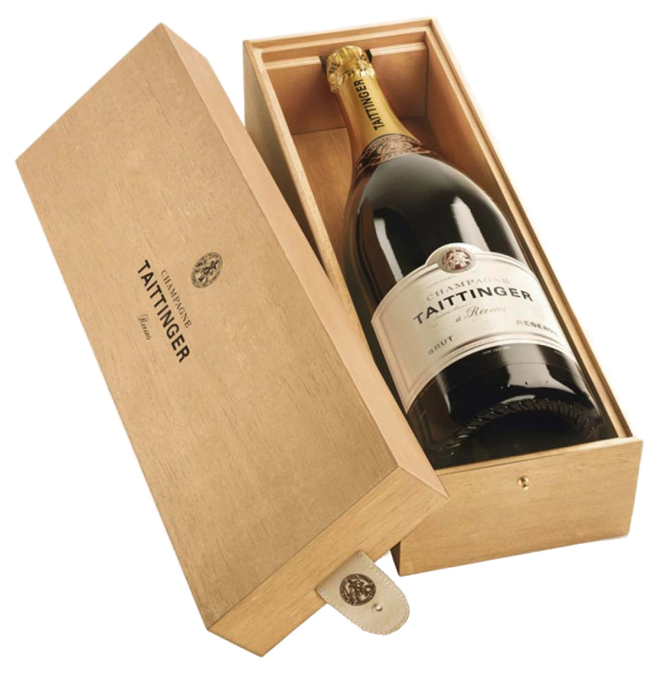 Taittinger Brut Réserve Nabuchodonosor 15 l (v dřevěné krabičce)