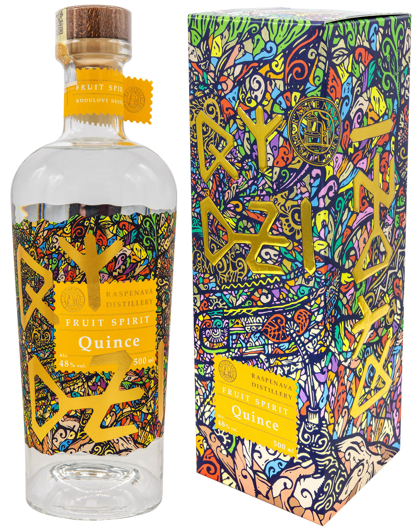 Fruit Spirit - Quince, 48%, 0,5l