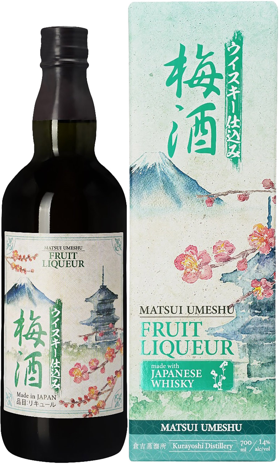 Matsui Umeshu - Blended With Japanese Whisky, 14%, 0,7l