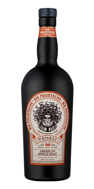 Big Moustache Single malt Tennessee whisky, 45%, 0,7l
