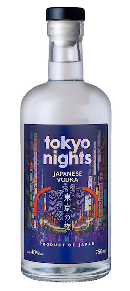 Tokyo Nights Yuzu Vodka 40% 0,7l (holá láhev)