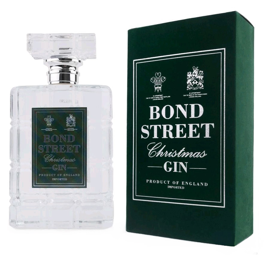 Bond Street Christmas English London dry gin, 43%, 0,7l