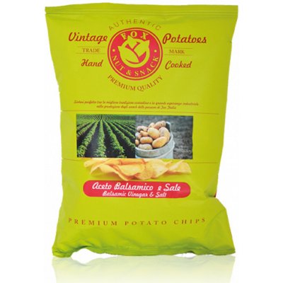 Vintage Chipsy s balsamikovým octem a mořskou solí, 40g