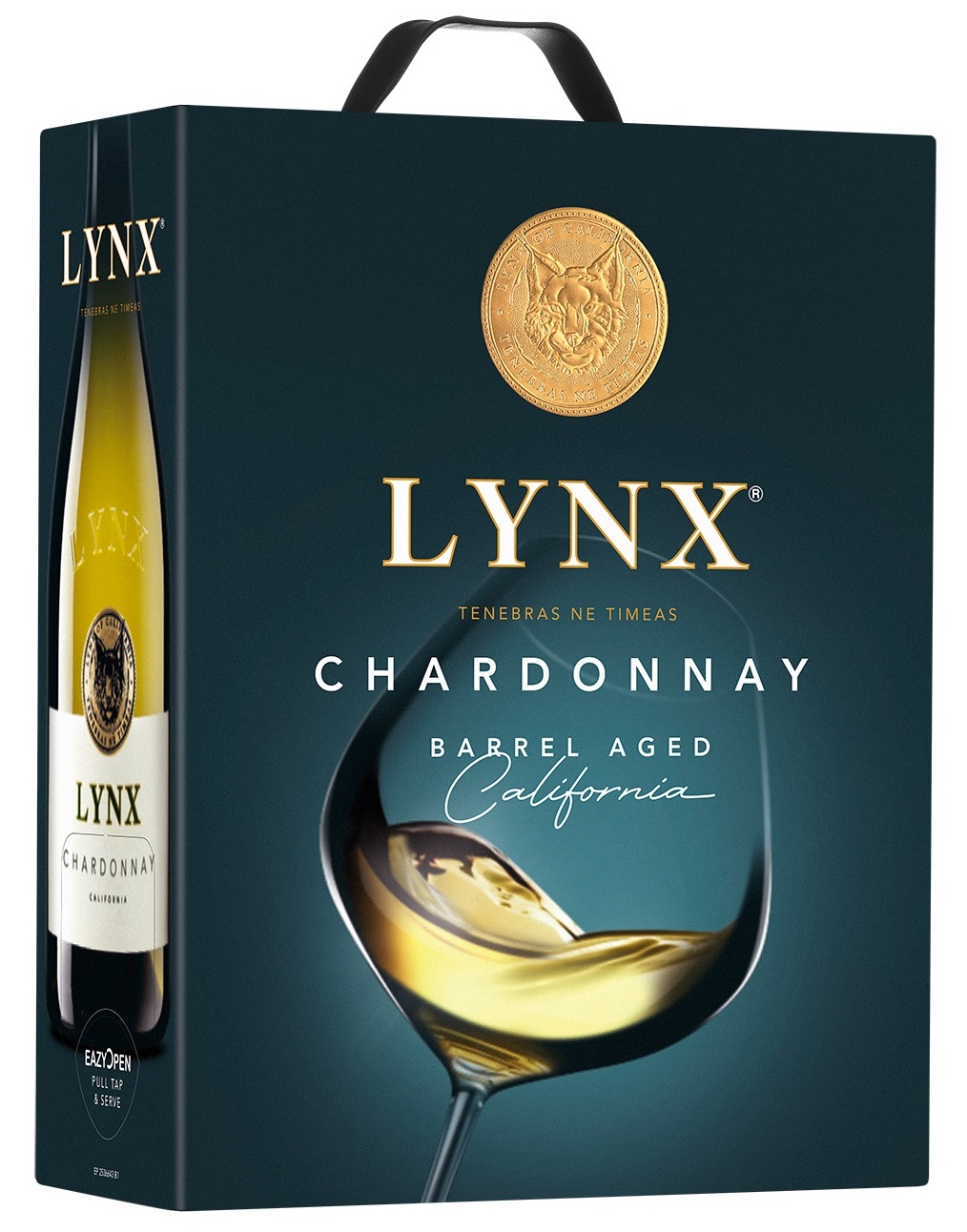 Lynx Chardonnay California, Bag in Box, 3l