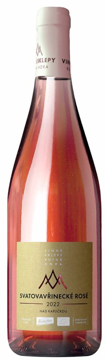 Svatovavřinecké rosé, 2022, zemské, suché, Kutná Hora, 0,75l