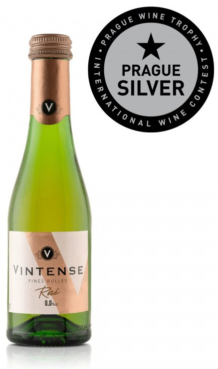 VINTENSE Rosé Sparkling, nealko, 0,2l