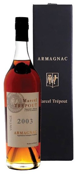 Armagnac Marcel Trépout, Vintage 2003, 40%, 0,7l